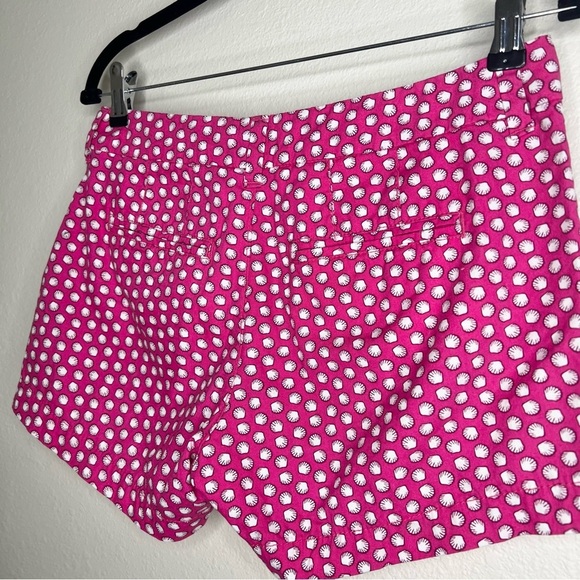 Old Navy Pink & White Seashell Print 100% Cotton Shorts Sz 2 - Picture 10 of 11